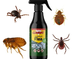 بخاخة رش بق الفراش والبراغيث والقراد كومبات Ticks bedbugs and flea sprayer killer عبوه 500 ملل