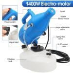 ⁦جهاز تبخير ضباب متناهي الصغر يو ال في لرش المبيدات الحشريه يو ال في، جهاز رذاذ بارد مع مسافة رش 30 قدم للمنزل للفنادق والمساجد والمدرسة والحديقة (4.5 لتر، 1.2 جالون)⁩ - الصورة ⁦3⁩