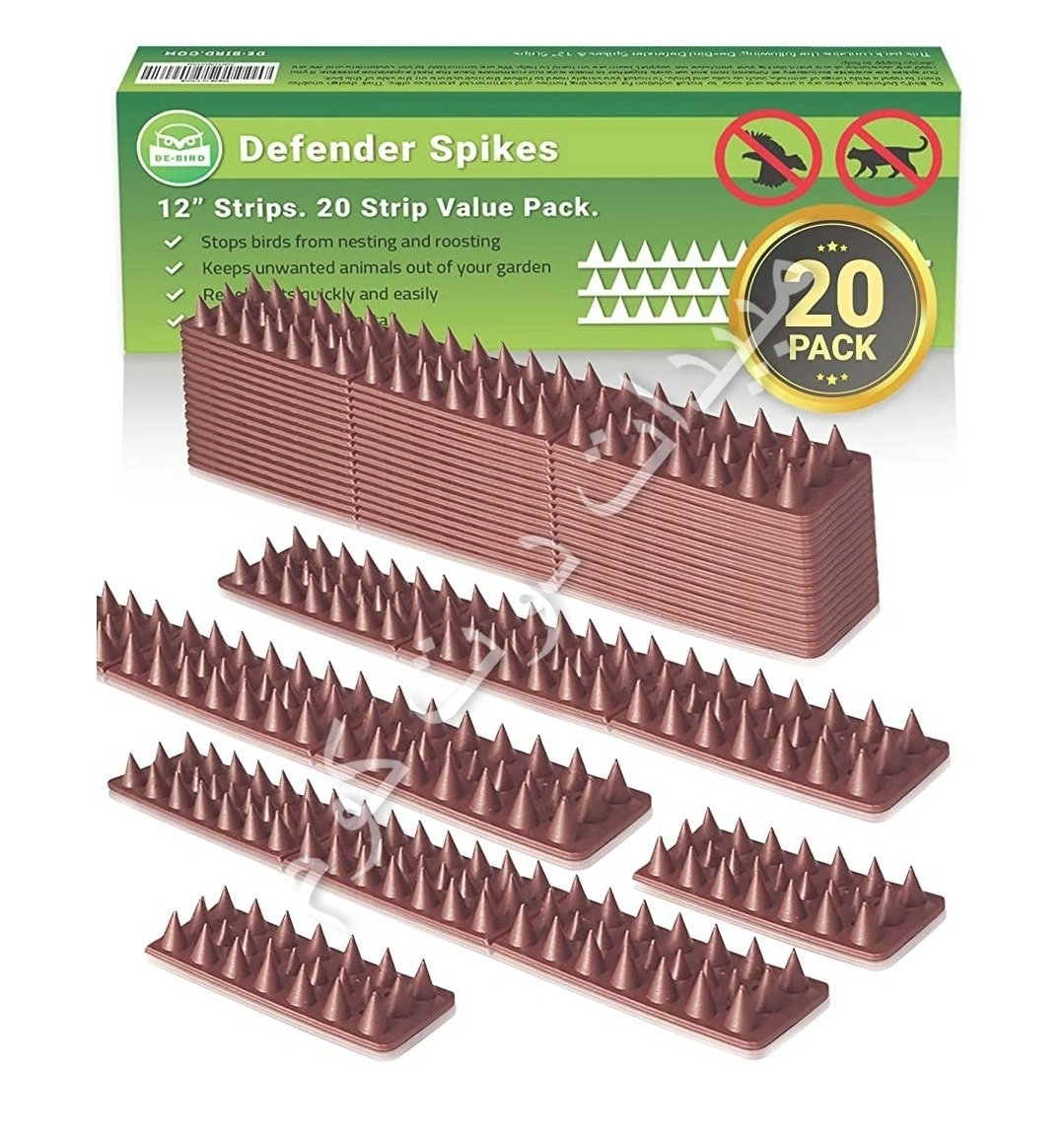 شوك-مانعة-وقوف-الطيور-بلاستيك-4.webp شوك طرد الطيور 5 متر البلاستيك - الصورة 1